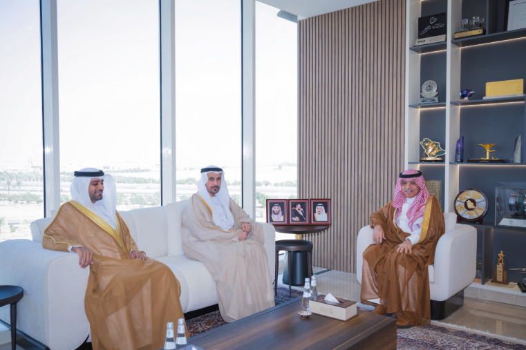 GACA President Meets with the UAE Ambassador to the Kingdom