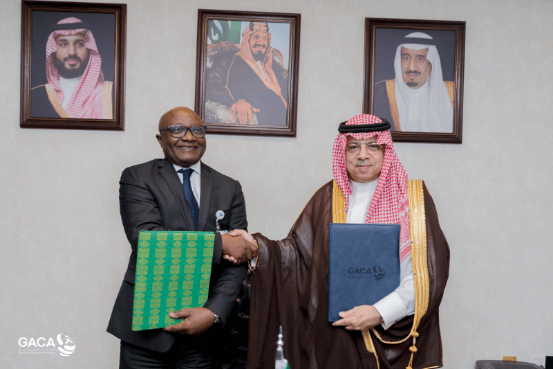 GACA, AFCAC Sign Cooperation Agreement for Aviation Development